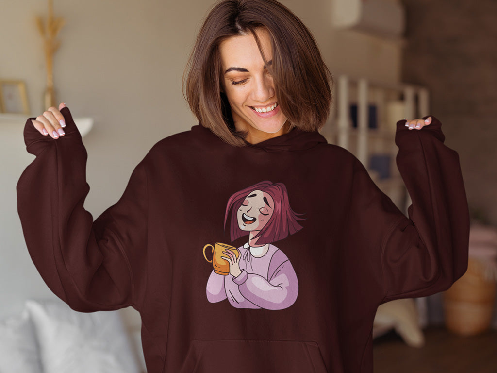 Women's Hoodie Sweatshirt - Enjoy your Tea