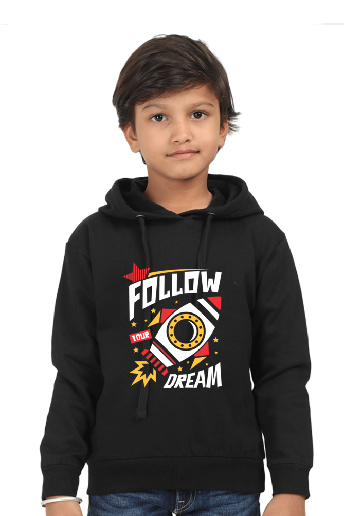 Kid's Hoodie Sweatshirt - Follow Your Dreams