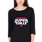 Women's 3/4 Sleeves T-shirt - Super Girls