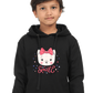 Kid's Hoodie Sweatshirt - Smiling Kitty