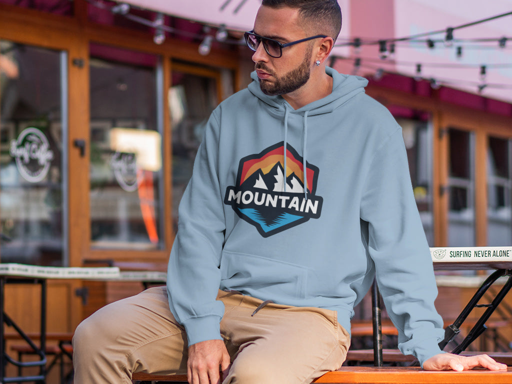 Men's Hoodie - Mountains