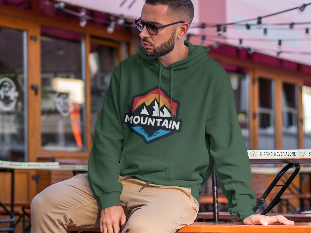 Men's Hoodie - Mountains