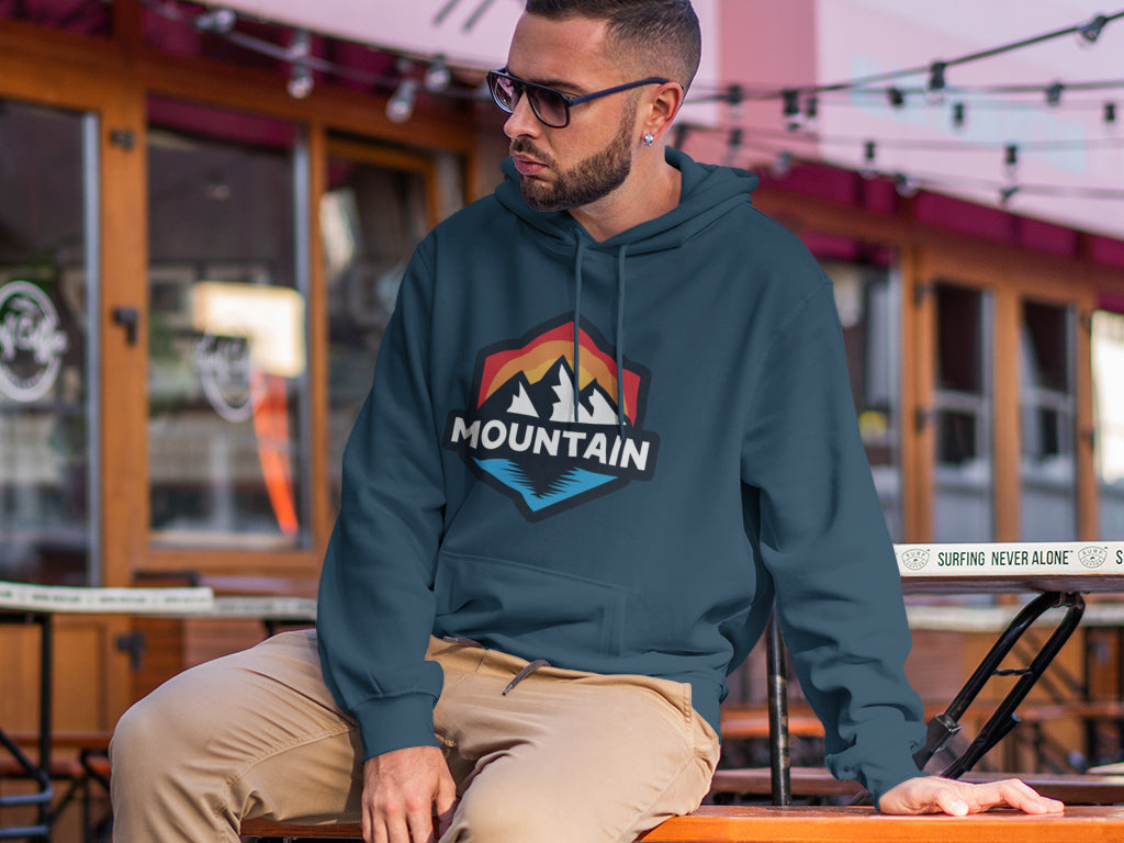 Men's Hoodie - Mountains