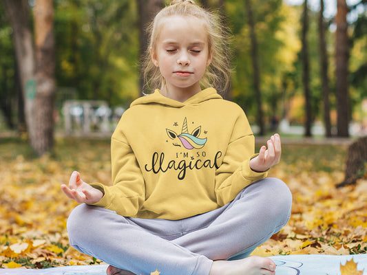 Kid's Hoodie Sweatshirt - I am Logical