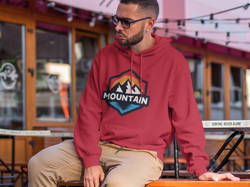 Men's Hoodie - Mountains