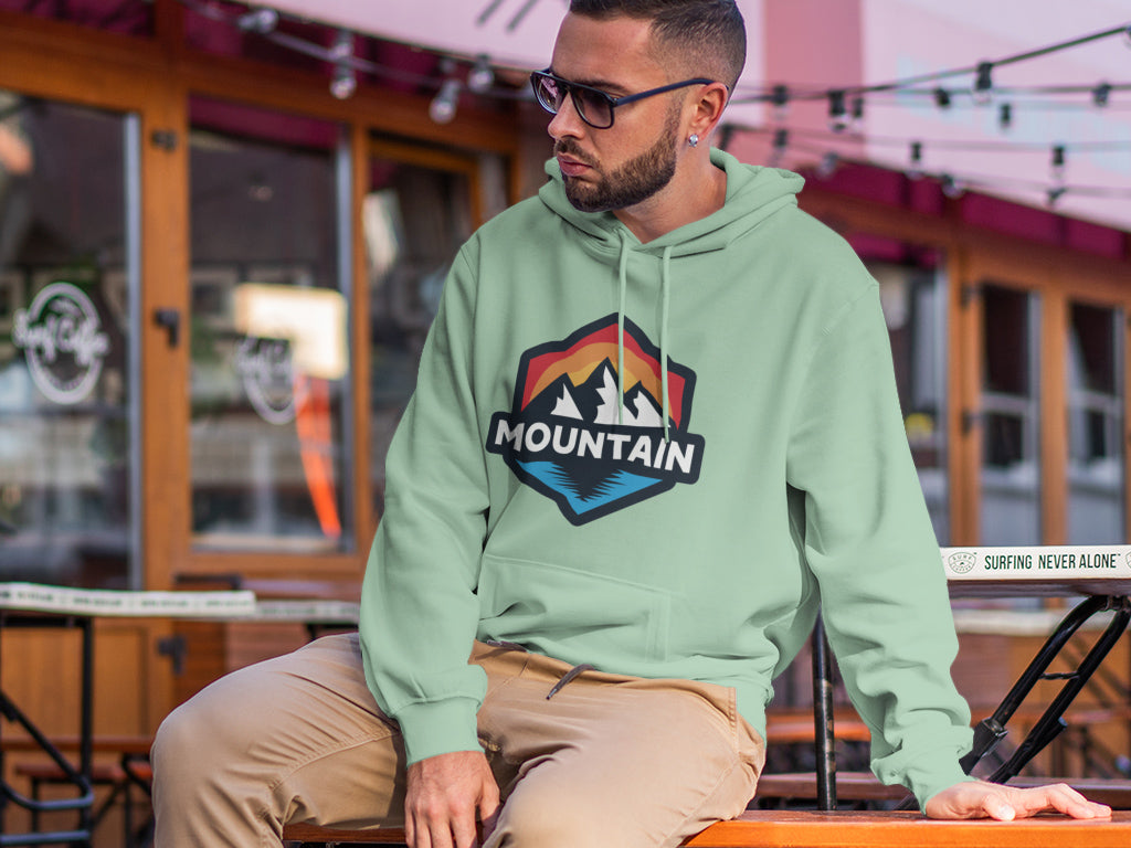 Men's Hoodie - Mountains