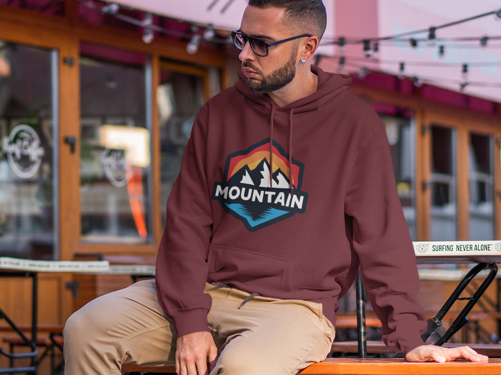 Men's Hoodie - Mountains