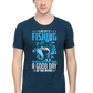 Men's Round neck T-shirt - Fishing Time