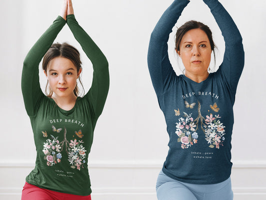 Women's Full Sleeves T-shirt - Deep Breath