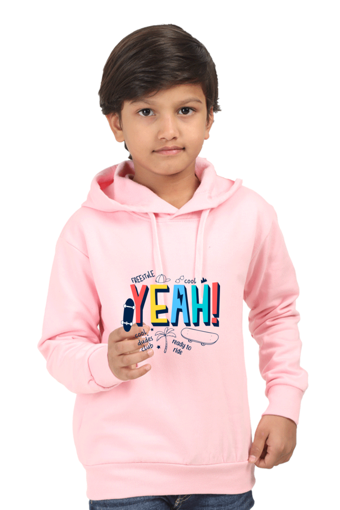 Kid's Hoodie Sweatshirt - YEAH!
