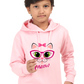 Kid's Hoodne Sweatshirt - Meow