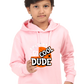 Kid's Hoodie Sweatshirt - Cool Dude