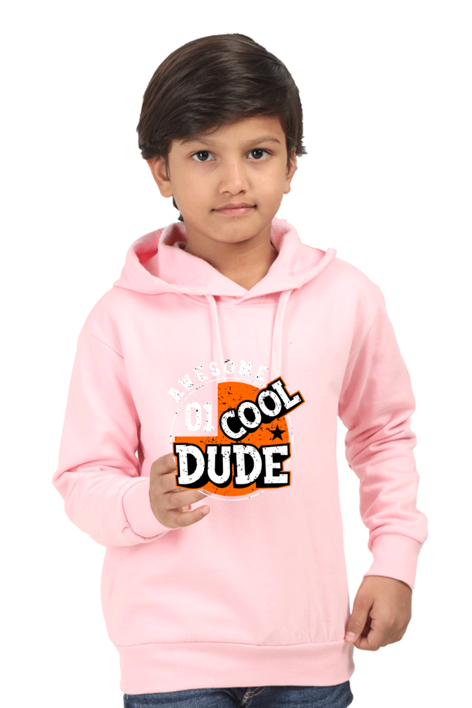 Kid's Hoodie Sweatshirt - Cool Dude