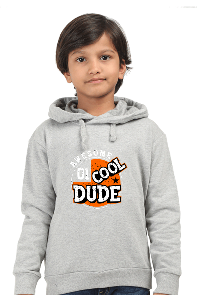 Kid's Hoodie Sweatshirt - Cool Dude