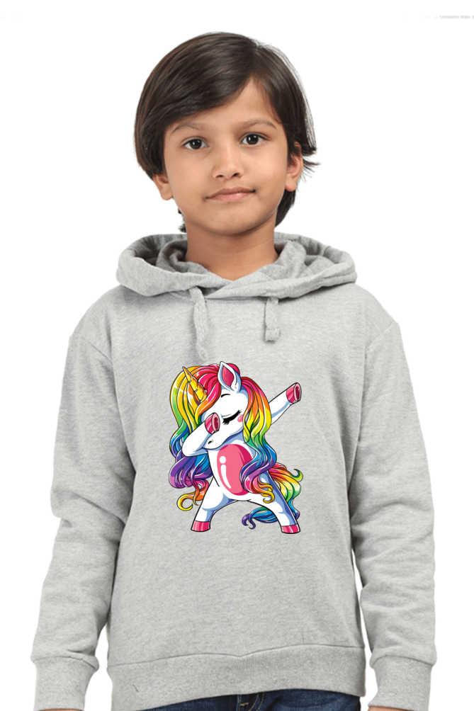 Kid's Hoodie Sweatshirt - Dancing Unicorn