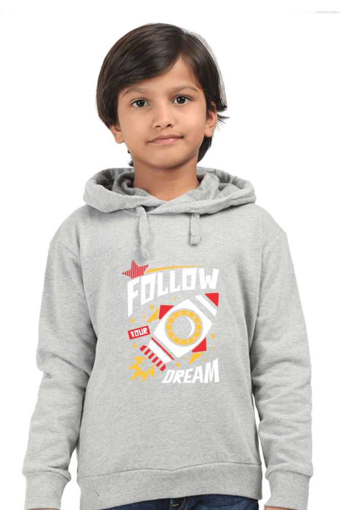 Kid's Hoodie Sweatshirt - Follow Your Dreams