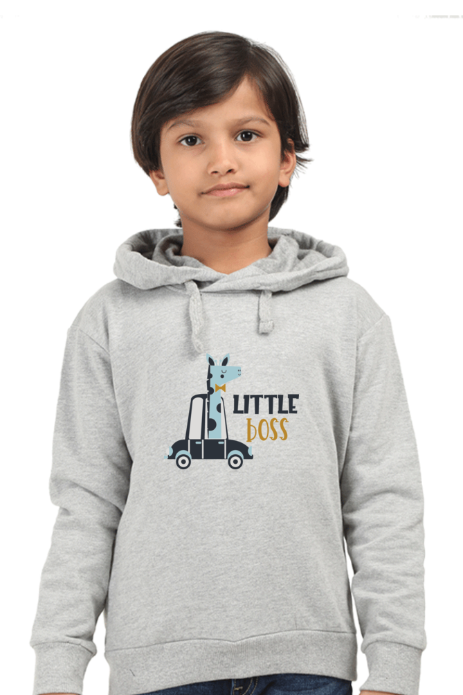Kid's Hoodie Sweatshirt - Little Boss