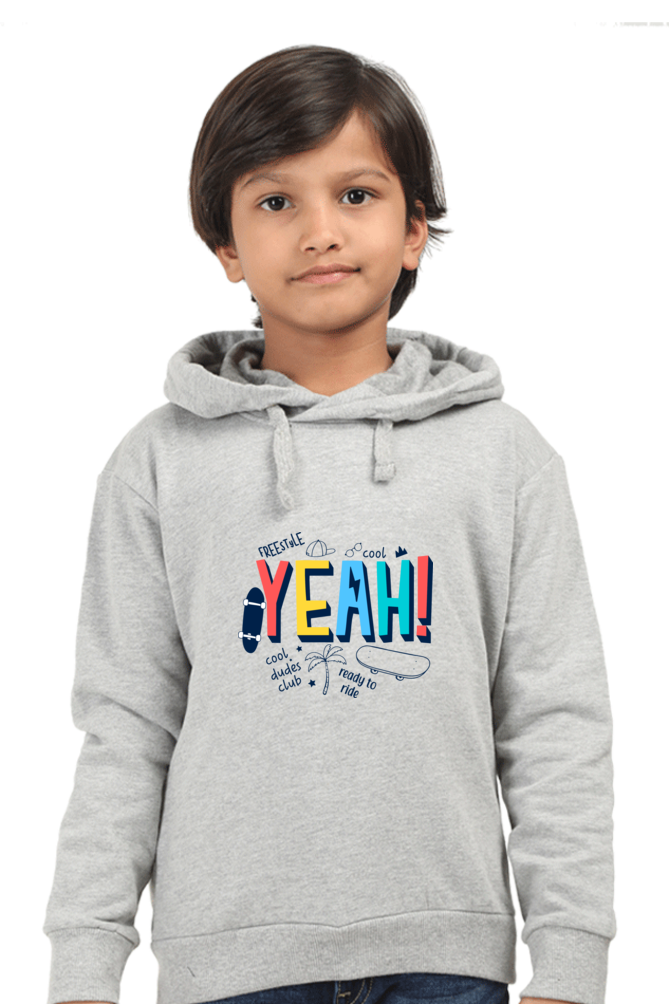 Kid's Hoodie Sweatshirt - YEAH!