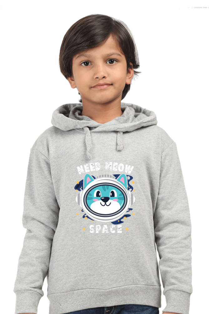 Kid's Hoodie Sweatshirt - Need Meow Space