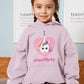 Kid's Hoodie Sweatshirt - I Love Unicorn