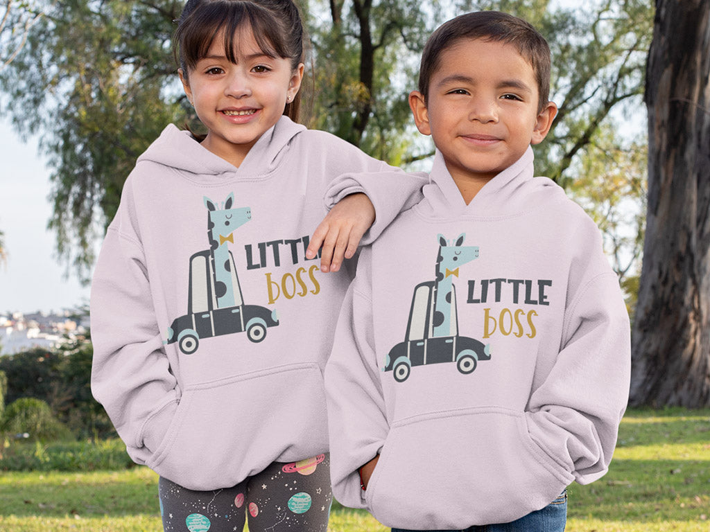 Kid's Hoodie Sweatshirt - Little Boss