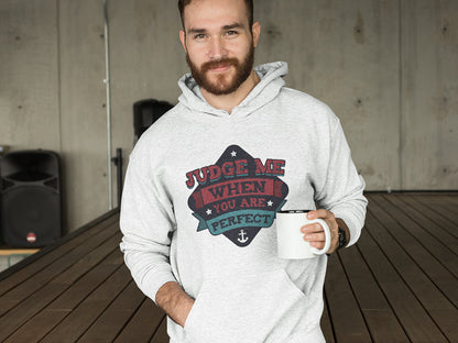 Men's Hoodie - Don't Judge Me