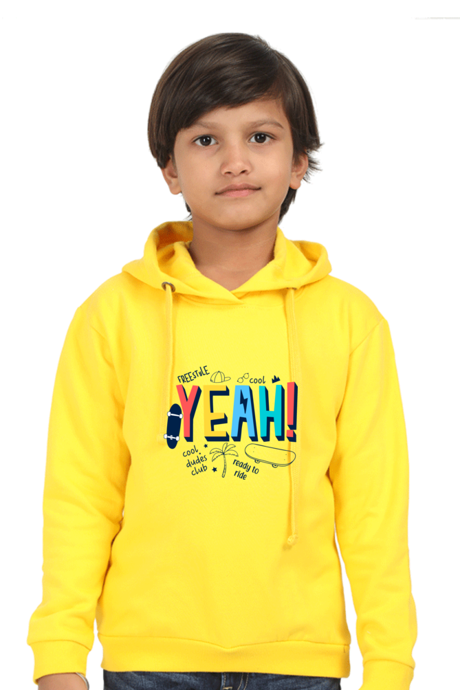 Kid's Hoodie Sweatshirt - YEAH!