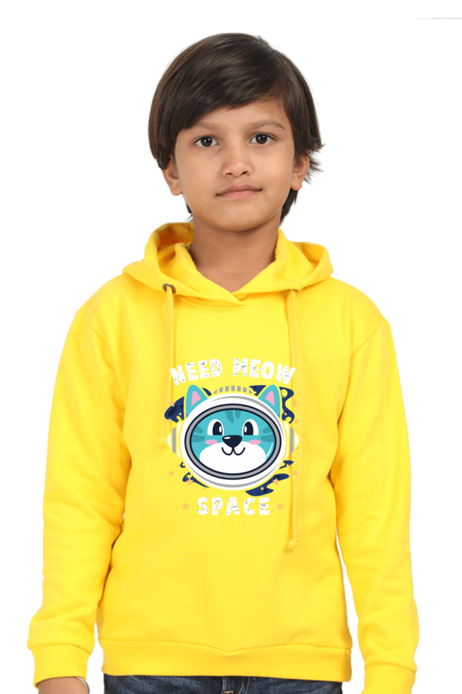 Kid's Hoodie Sweatshirt - Need Meow Space