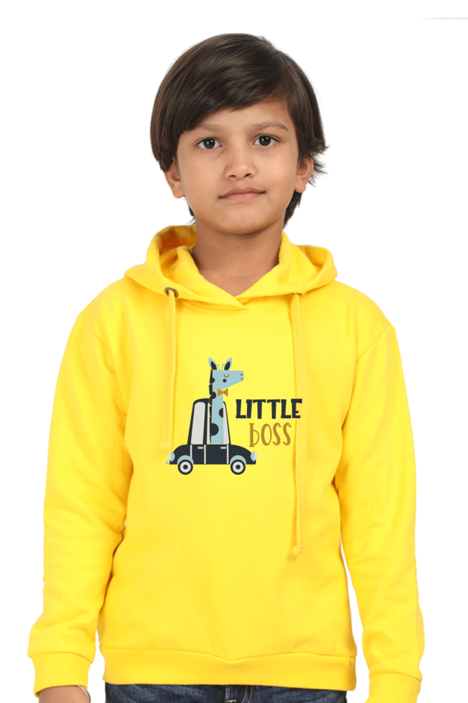 Kid's Hoodie Sweatshirt - Little Boss