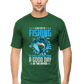 Men's Round neck T-shirt - Fishing Time