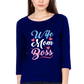 Women's 3/4 Sleeves T-shirt - Wife Mom Boss