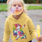 Kid's Hoodie Sweatshirt - Dancing Unicorn