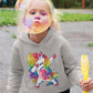 Kid's Hoodie Sweatshirt - Dancing Unicorn