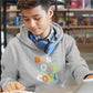 Kid's Hoodie Sweatshirt - Born To Be Cool