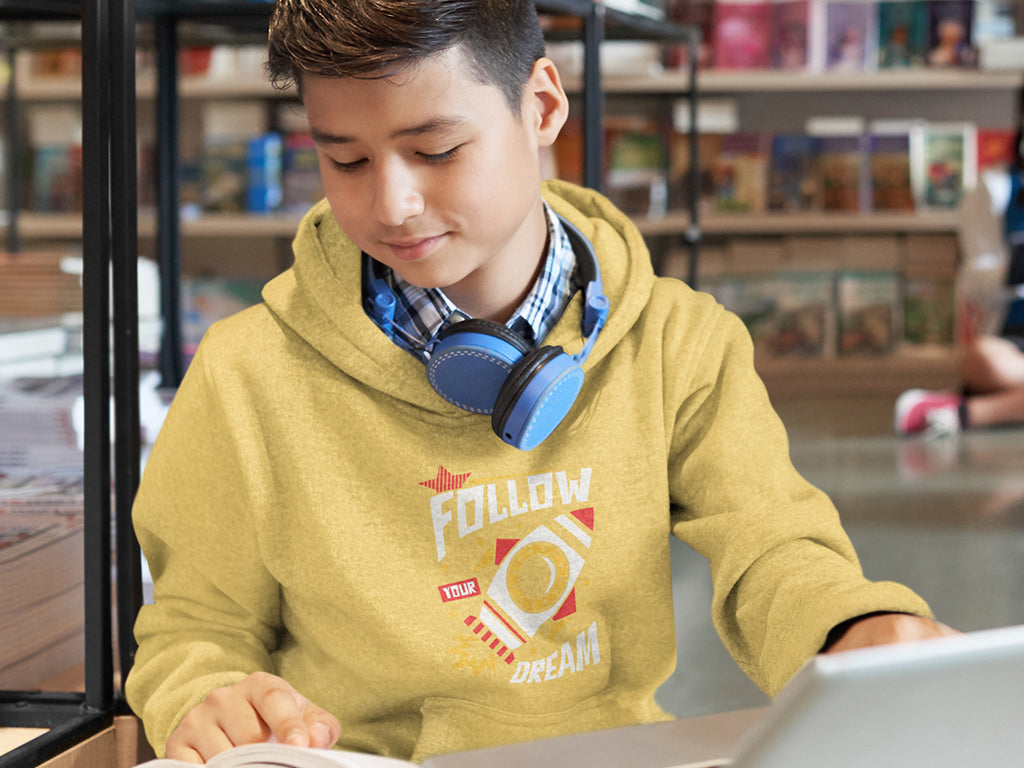 Kid's Hoodie Sweatshirt - Follow Your Dreams