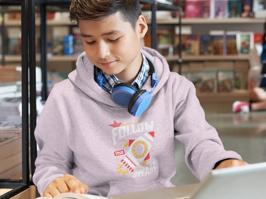 Kid's Hoodie Sweatshirt - Follow Your Dreams