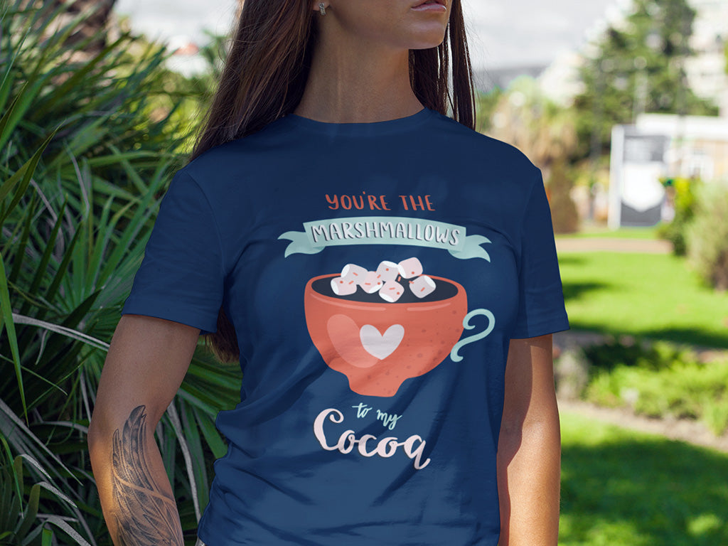 Women's T-shirt - Marshmallow & Cocoa