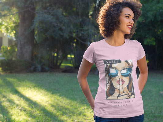 Women's Cotton Tshirt - Style Queen