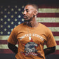 Men's Half Sleeve Round Neck T-Shirt - USA Veterans
