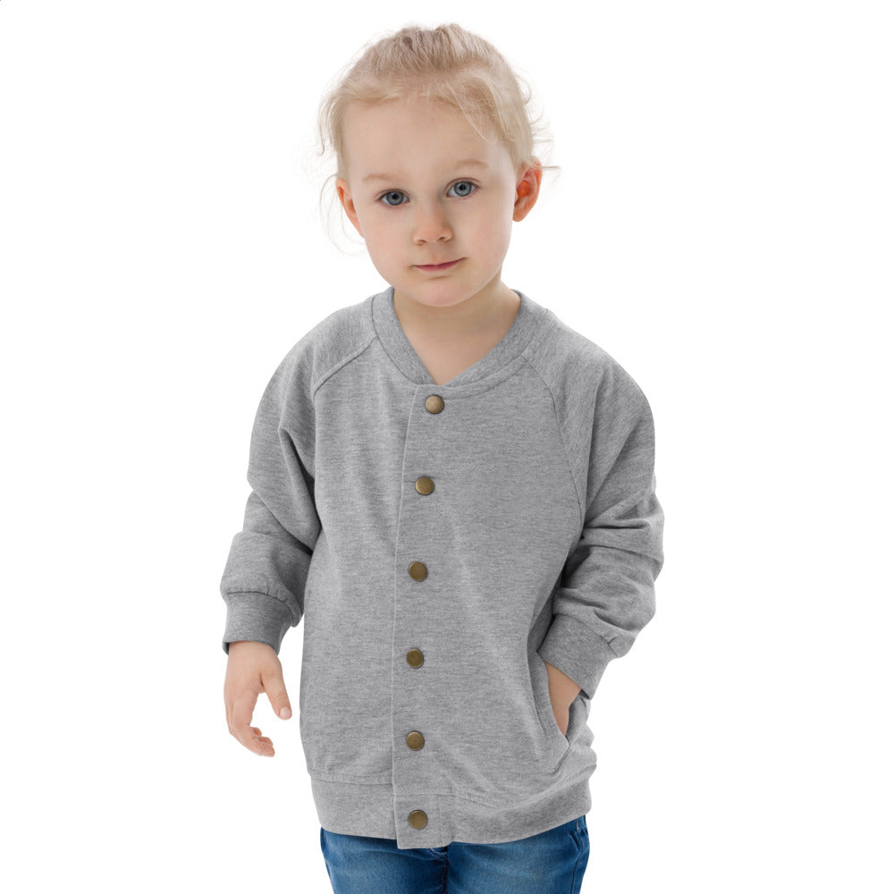 Kid's (Baby) Organic Bomber Jacket - Cat&Dog