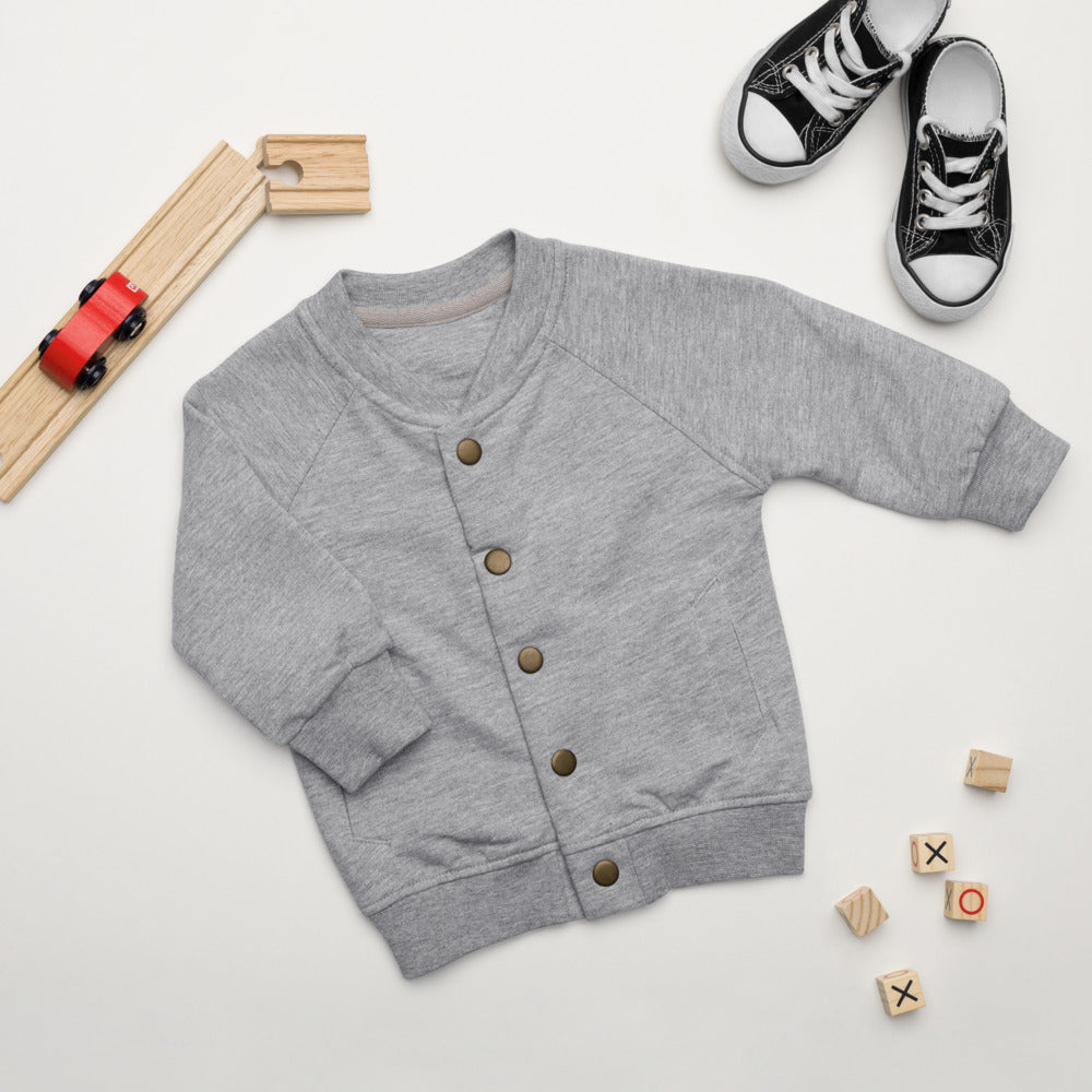 Kid's (Baby) Organic Bomber Jacket - Cat&Dog