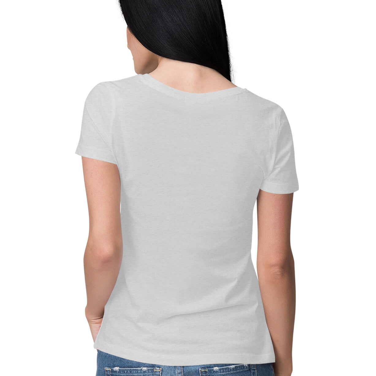 Women's Half Sleeve Round Neck T-Shirt - Catch The Waves