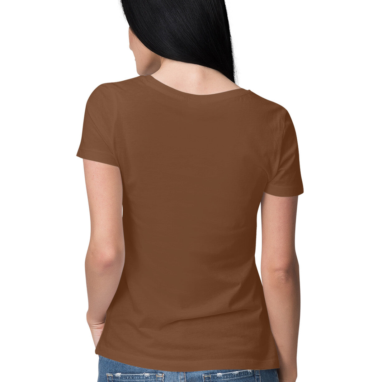 Women's Half Sleeve Round Neck T-Shirt - Catch The Waves
