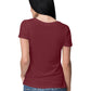 Women's Half Sleeve Round Neck T-Shirt - Catch The Waves