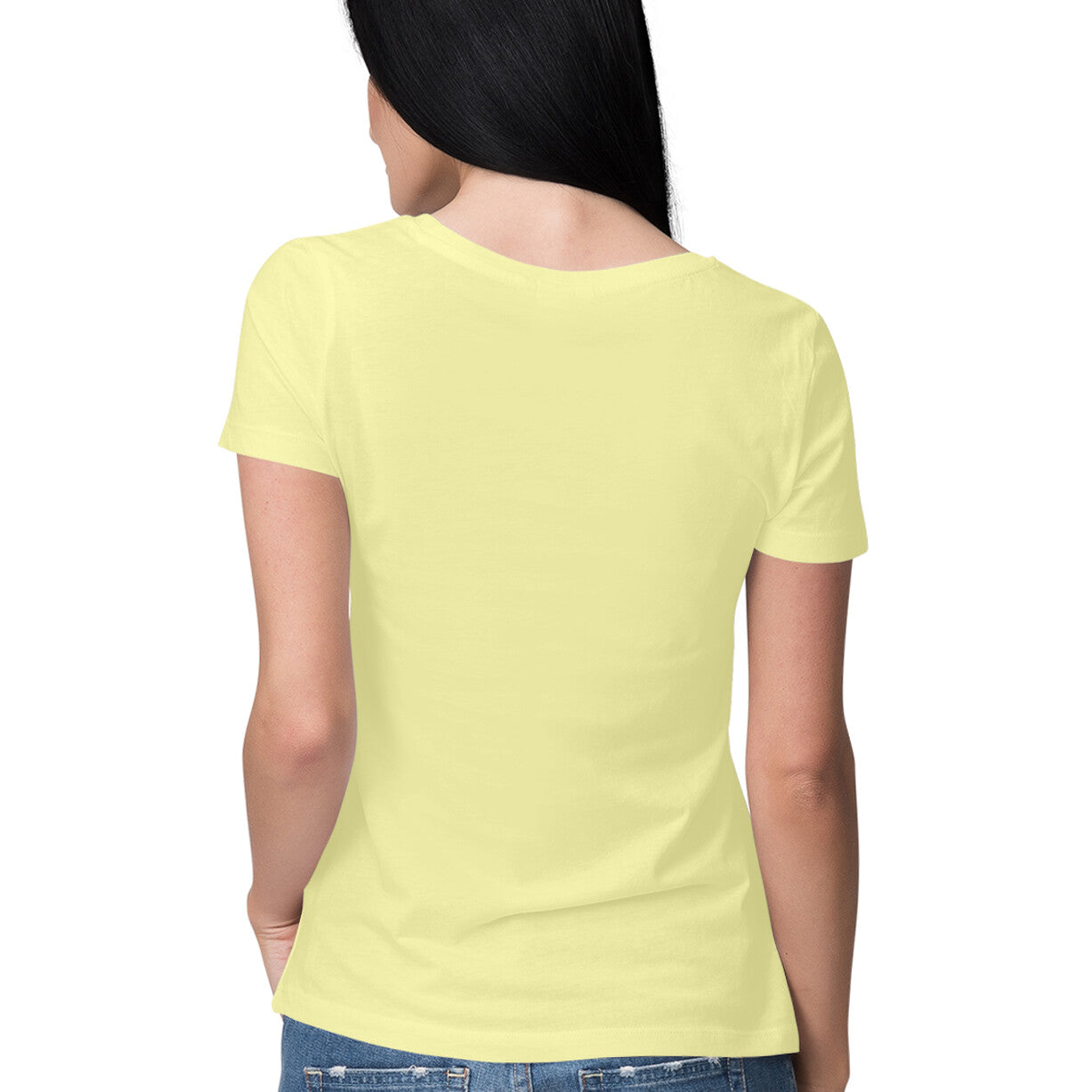 Women's Half Sleeve Round Neck T-Shirt - Catch The Waves