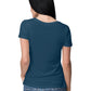 Women's Round-neck Half Sleeves Cotton T-shirt - We Love Yoga