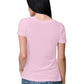 Women's Round-neck Half Sleeves Cotton T-shirt - We Love Yoga