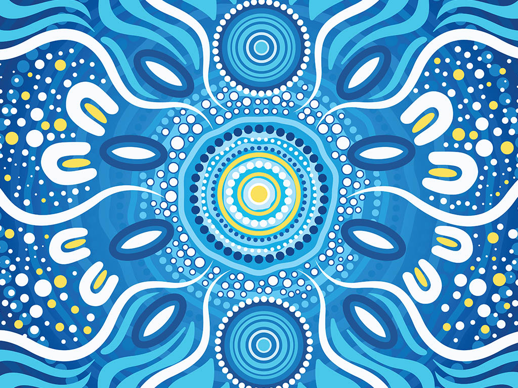 Women's Sport's Bra - Blue Aura