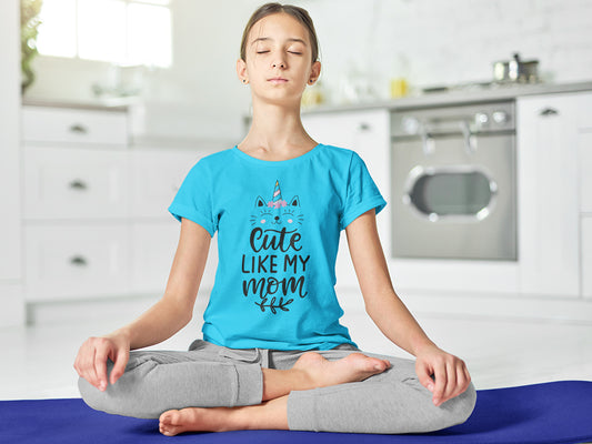 Kid's T-shirt (Toddler) - Cute Like Mom