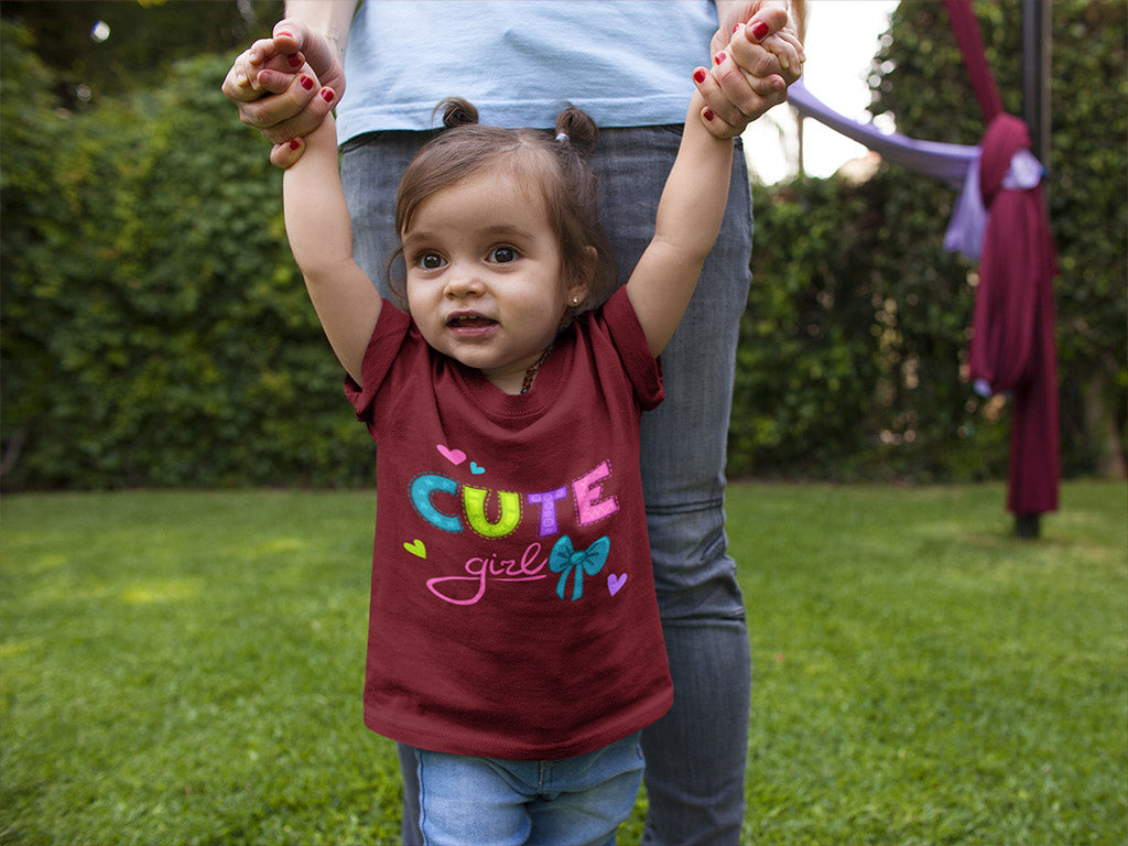 Kid's T-shirt (Toddler) - Cute Girl